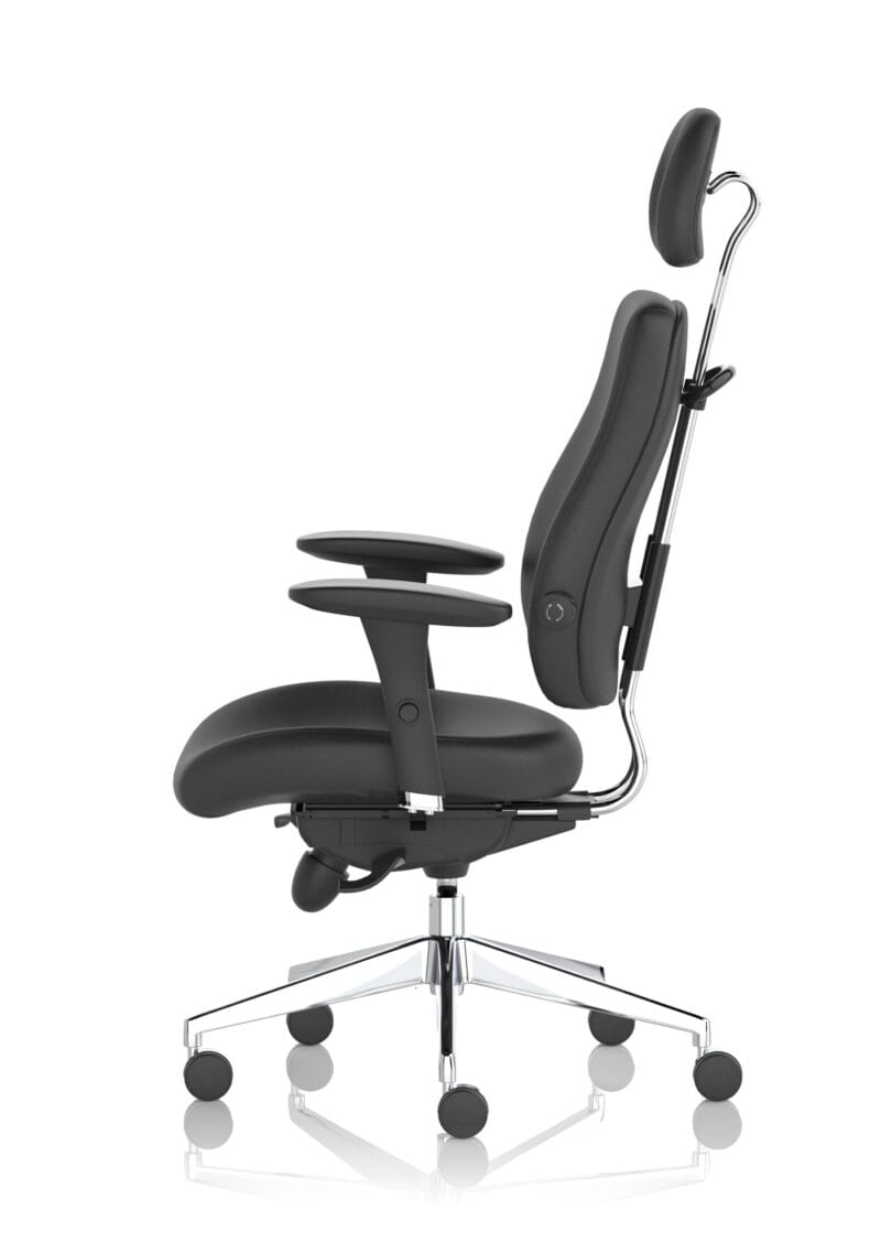Chiro Plus Ultimate High Back Ergonomic Posture Chair with Arms and Headrest - Image 4