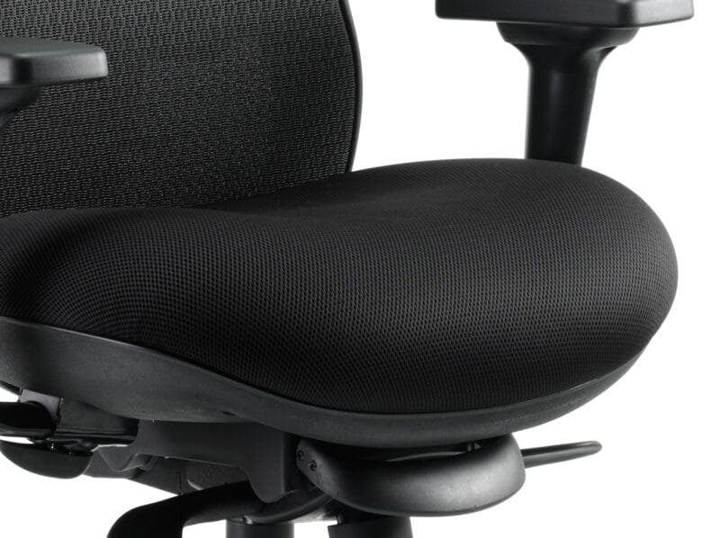 Stealth Shadow High Mesh Back Ergonomic Posture Chair with Arms - Image 20