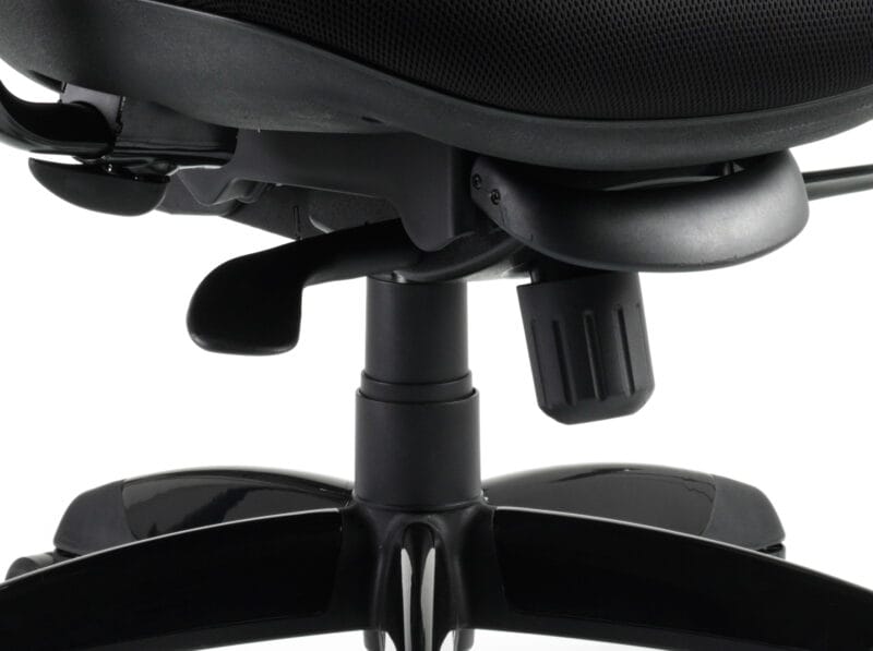 Stealth Shadow High Mesh Back Ergonomic Posture Chair with Arms - Image 22