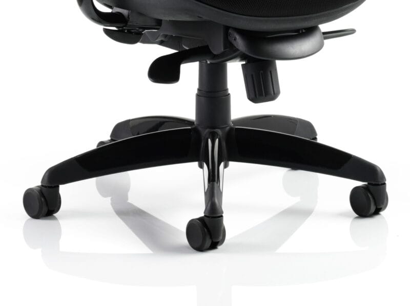 Stealth Shadow High Mesh Back Ergonomic Posture Chair with Arms - Image 24