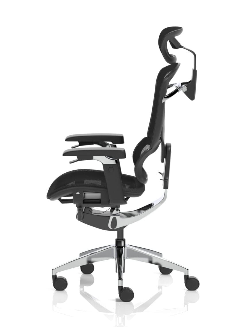 Ergo Click Plus High Back Ergonomic Posture Office Chair with Arms and Headrest - Image 12