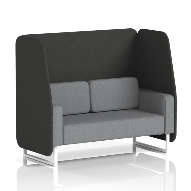 Brixworth Open Booth With White Legs in Two Tone - Image 62