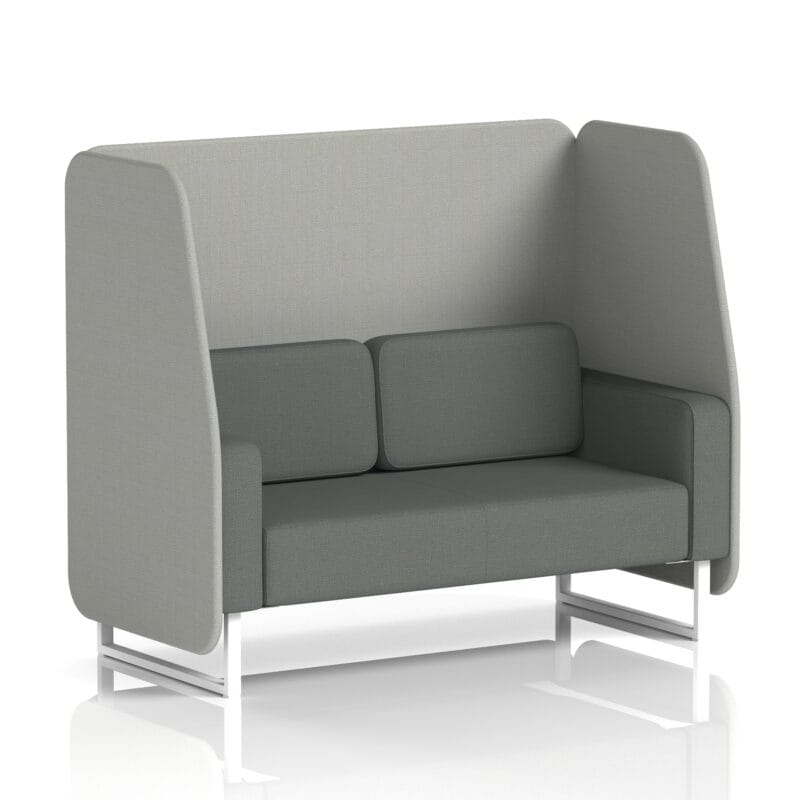 Brixworth Open Booth With White Legs in Two Tone - Image 83