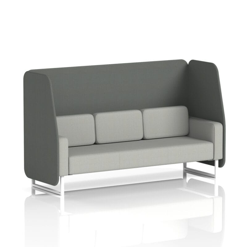 Brixworth Open Booth With White Legs in Two Tone - Image 78