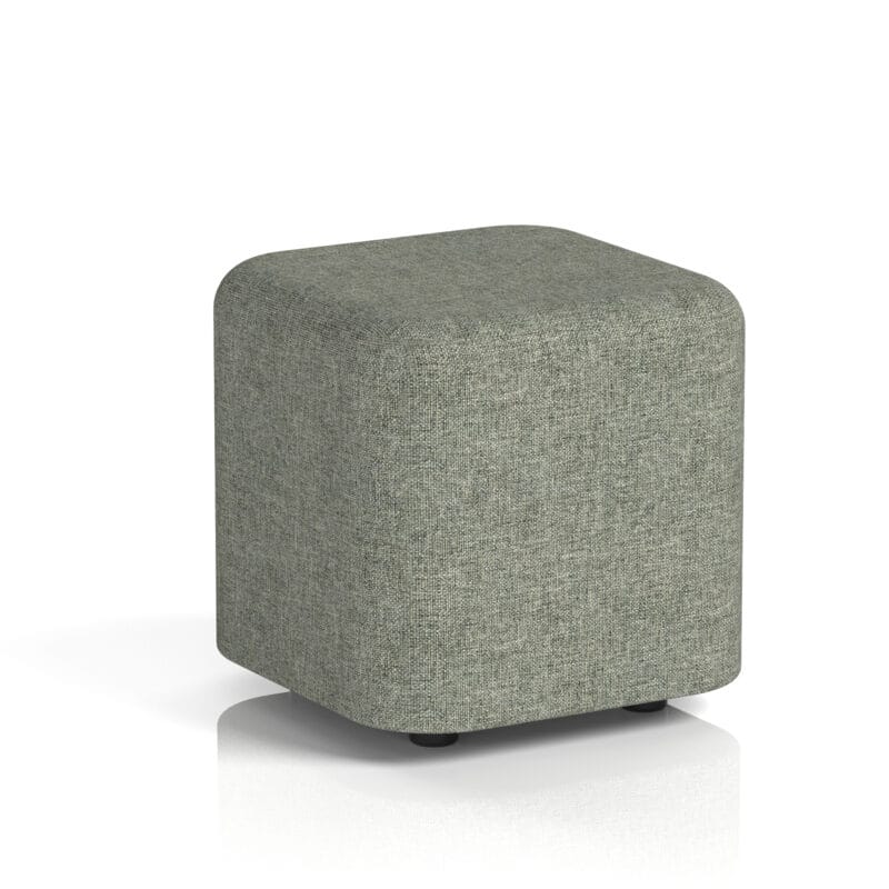 Harlestone Square Stool in Single Tone - Image 6