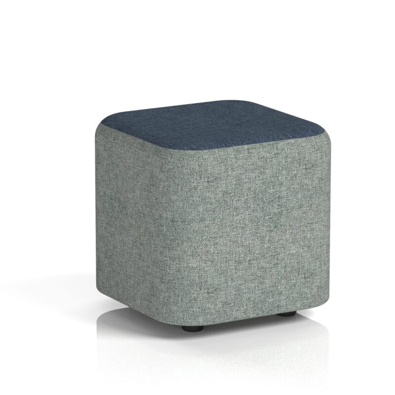 Harlestone Square Stool in Two Tone - Image 5