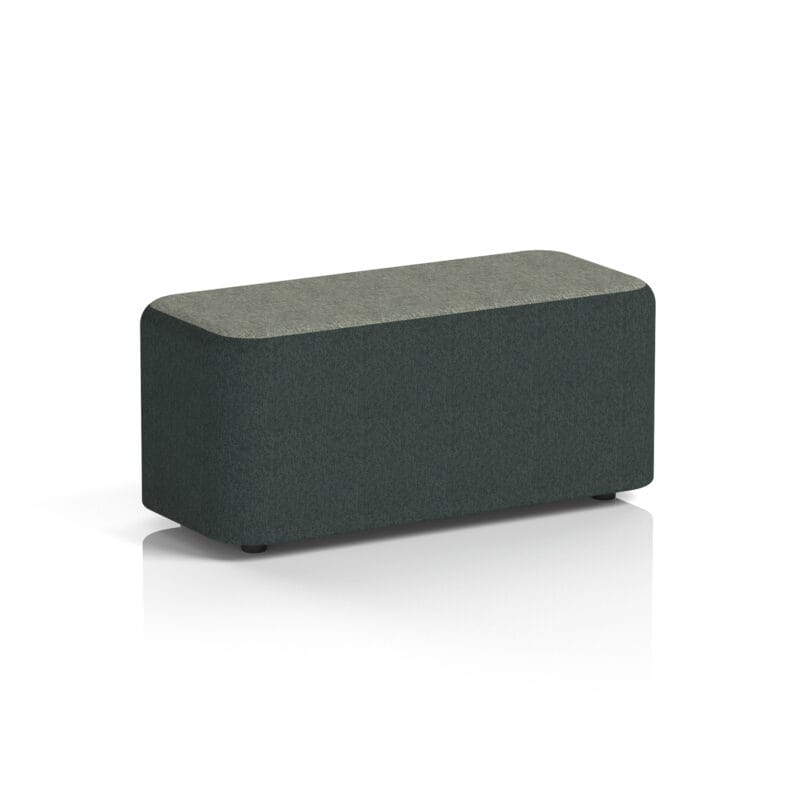 Harlestone Rectangular Stool in Two Tone - Image 2