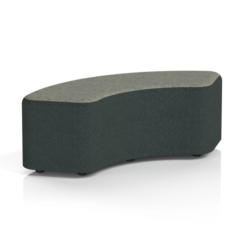 Harlestone Curved Stool in Two Tone - Image 2