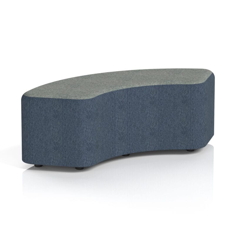 Harlestone Curved Stool in Two Tone - Image 3