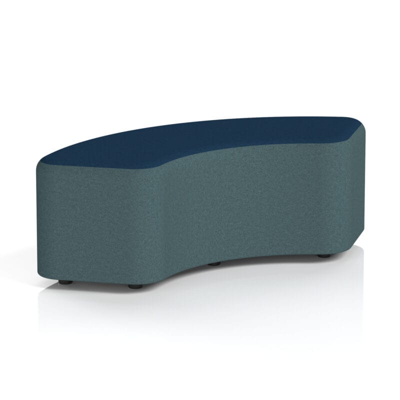 Harlestone Curved Stool in Two Tone - Image 11