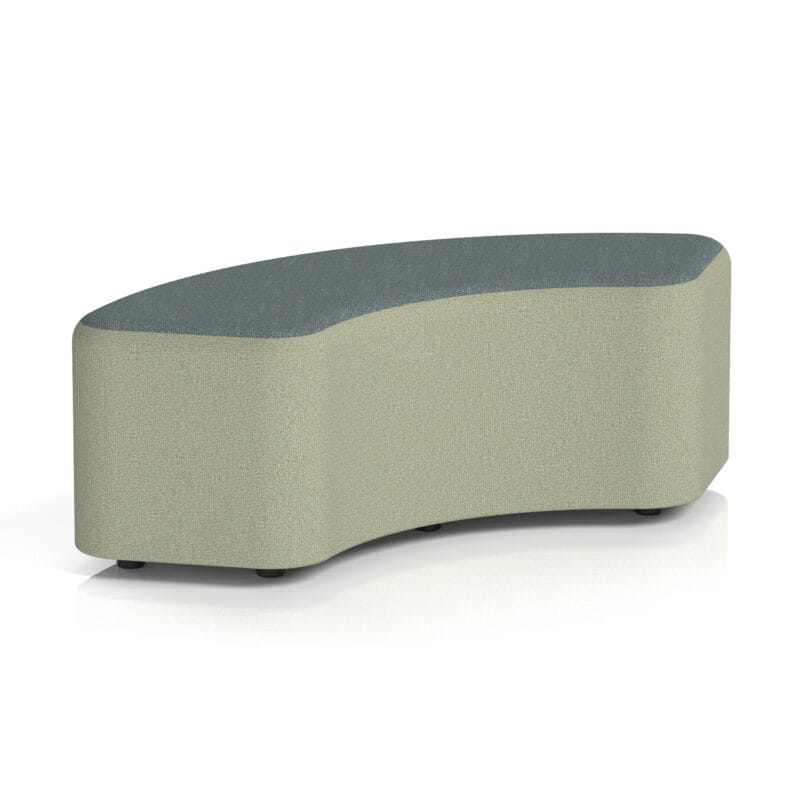 Harlestone Curved Stool in Two Tone - Image 15