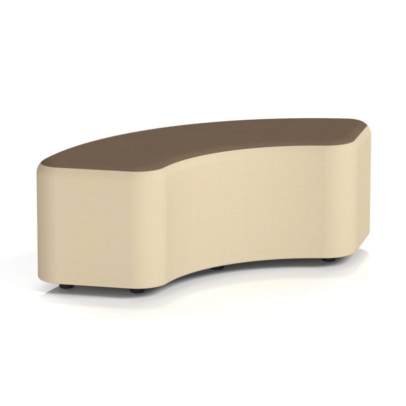 Harlestone Curved Stool in Two Tone - Image 30
