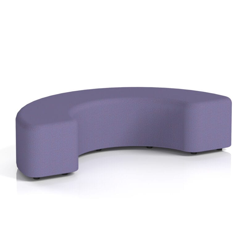 Harlestone Curved Stool in Single Tone - Image 58