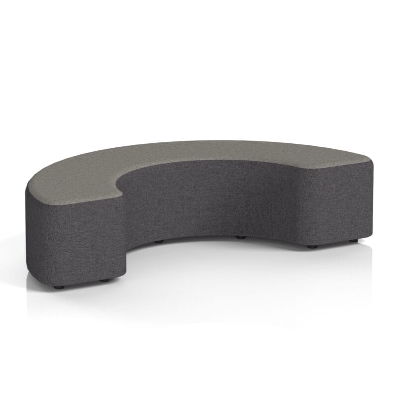 Harlestone Curved Stool in Two Tone - Image 43