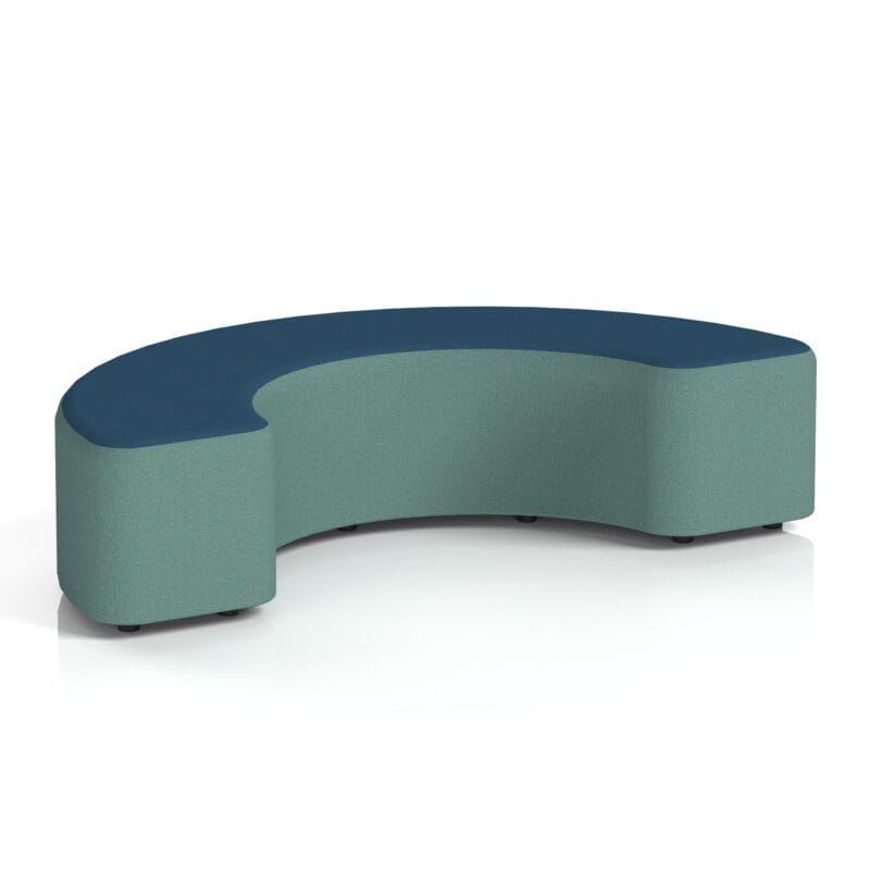 Harlestone Curved Stool in Two Tone - Image 61