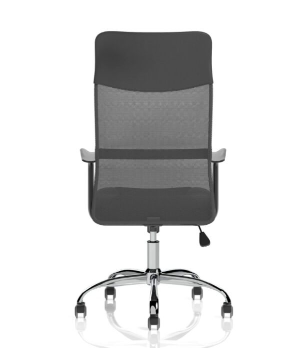 back view of the vegalite mesh back office chair on workplace design uk